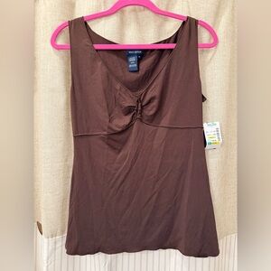 Max Edition Chocolate Brown Women's Tank Top